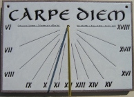 cadran solaire en lave emaillee email et merveilles