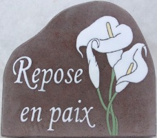 article funeraire en lave emaille email et merveilles